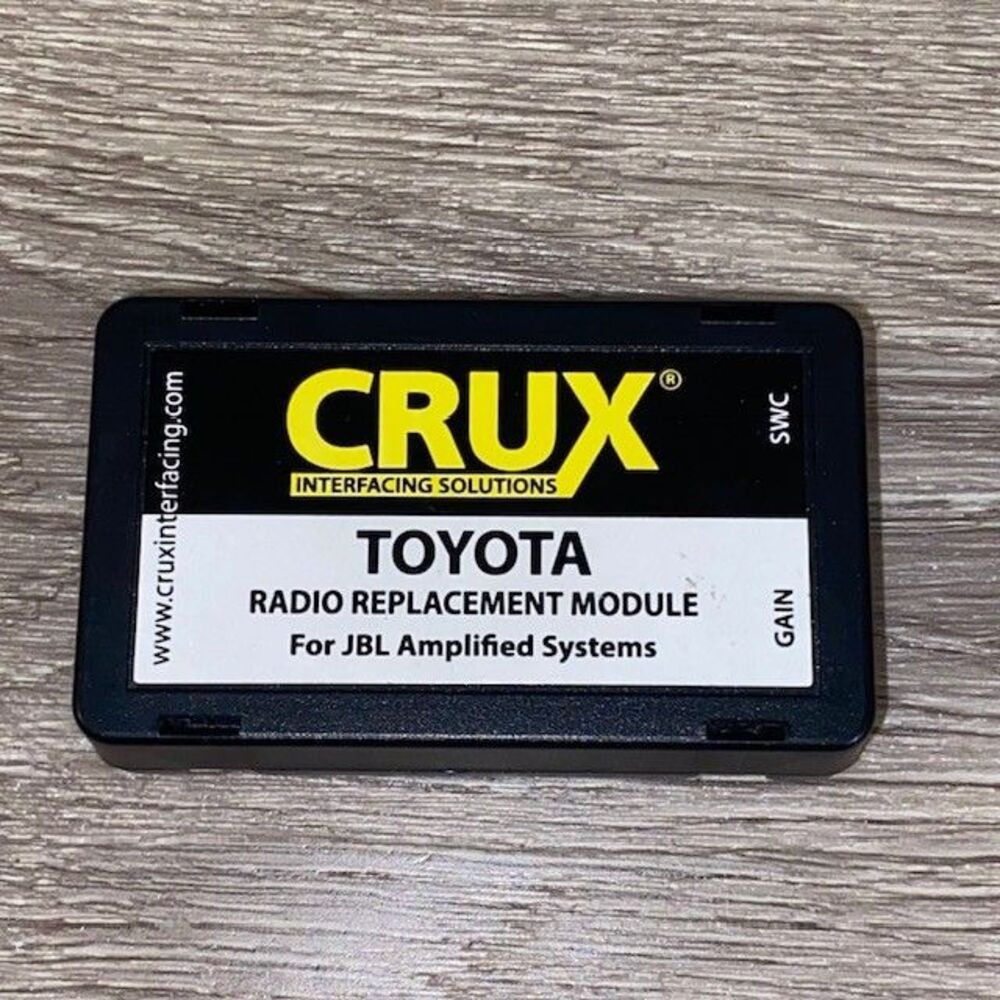 Crux SWRTY61J Radio Replacement for Toyota/Lexus 2003-2019 FOR PARTS
